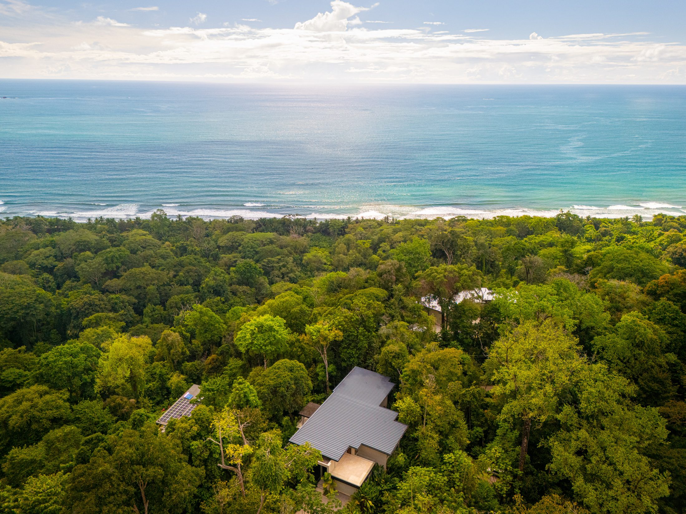 The residence on the ridge above Playa Hermosa