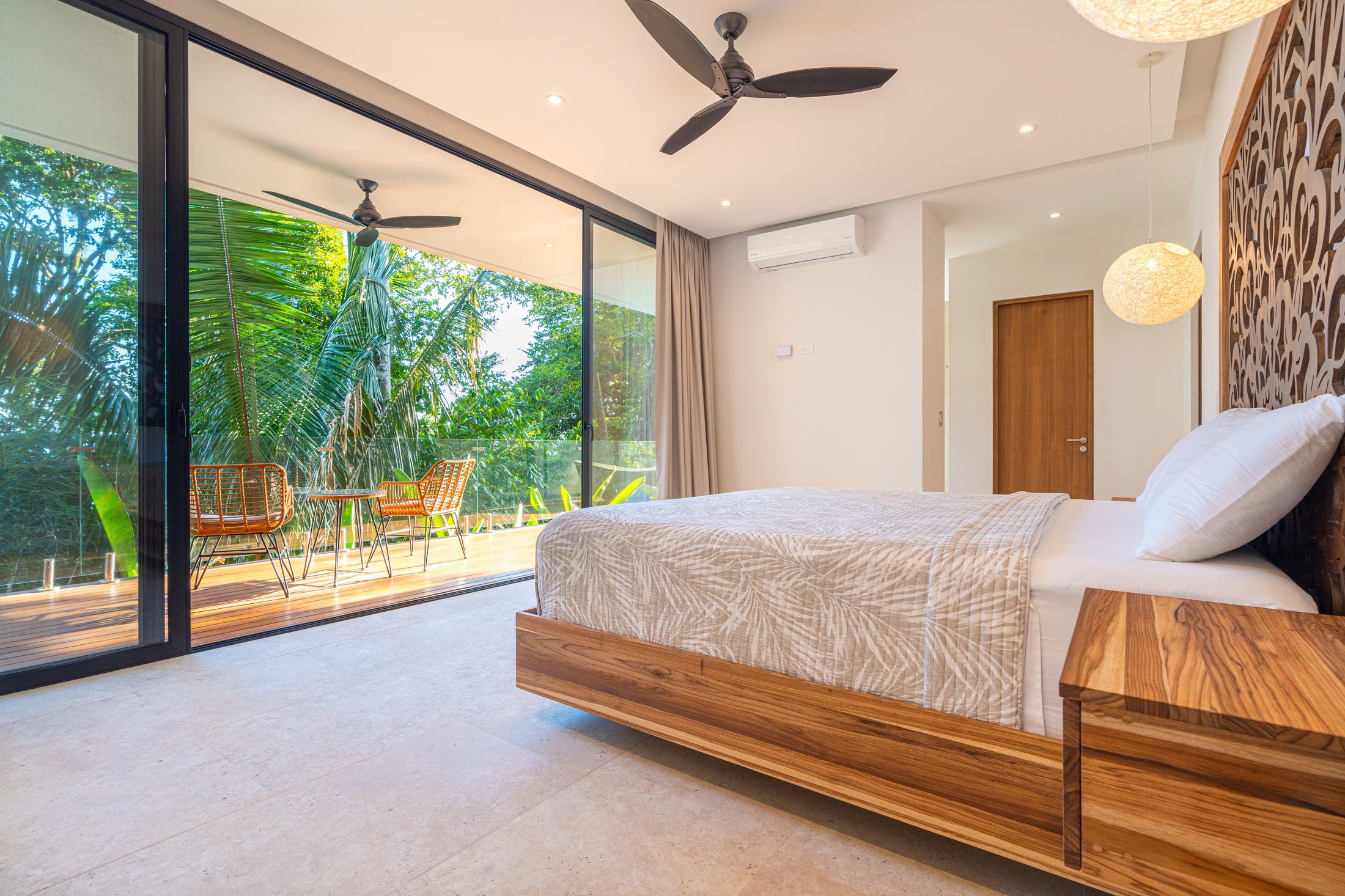 Primary bedroom with ocean view